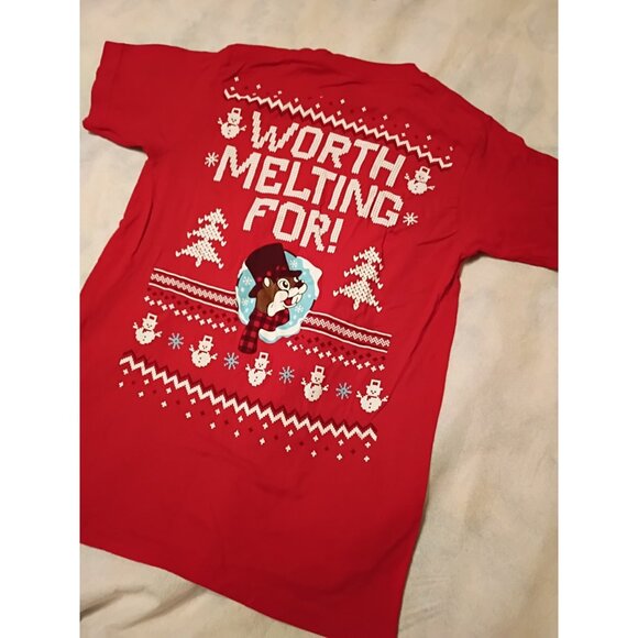 Buc-ees Worth Melting For Christmas T-Shirt Size Small - Picture 5 of 5